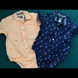 Toddler Button Up Bodysuits
